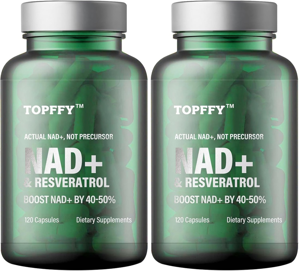 NAD +&レスベラトロールサプリメント, 240 Softgels NAD + サポート細胞エネルギー老化の防衛のための最高の吸収のためのBoostingの補足