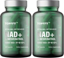 NAD +&レスベラトロールサプリメント, 240 Softgels NAD + サポート細胞エネルギー老化の防衛のための最高の吸収のためのBoostingの補足