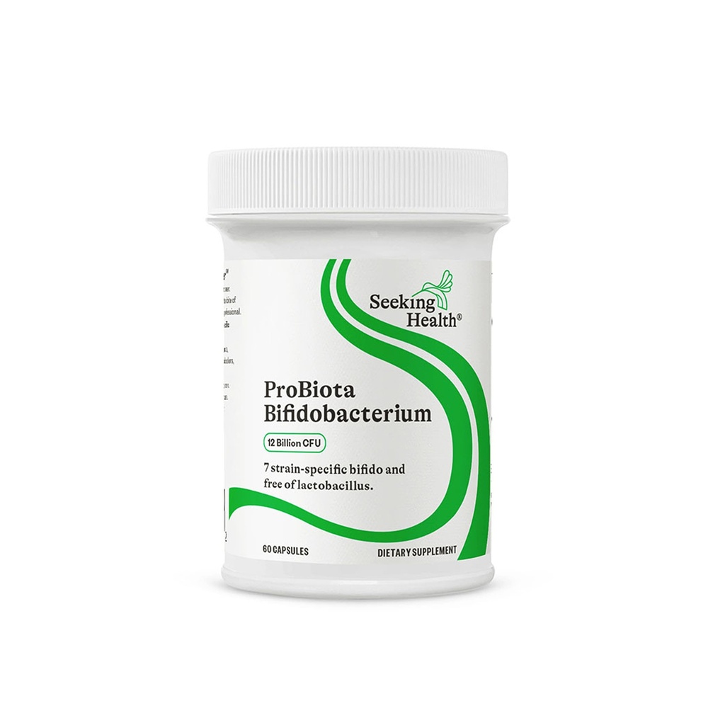 健康ProBiotaのビフィドバクテリア、60カプセル、消化器の健康のためのプロバイオティックサプリメント、ビフィドのみ、ビーガンとベジタリアンフレンドリー、コロンの健康と免疫システムをサポートしています*
