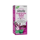 Nature's Way Cold+Fluリリーフシロップ、Umcka、Fever*、Sore Throat、Cough、Congestion、 Body Aches*、Homeopathic、Phenylephrine Free、0.05%アルコール、Berry Flavored、4 Fl Oz(パッケージ5月Vary)