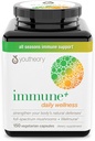 Youtheory Immune+の毎日の健康有機のきのこのベータ グルカン ビタミンC、D3及び亜鉛150のベジタリアンの帽子