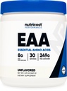 Nutricost EAAパウダー30サービング(非風味) - エッセンシャルアミノ酸 - 非GMO、グルテンフリー、ベジタリアンフレンドリー