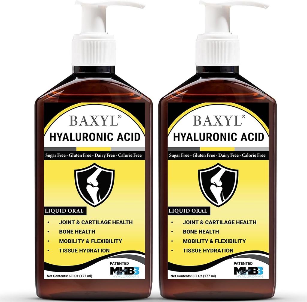 BAXYLの接合箇所の救助のための液体のHyaluronanの酸の補足- 6つのoz。(2のパック)