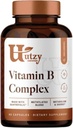 Utzy Naturals Vitamin B Complex | 全8個のエッセンシャルビタミンが含まれています | コリンとイノシトールで | 60カプセル
