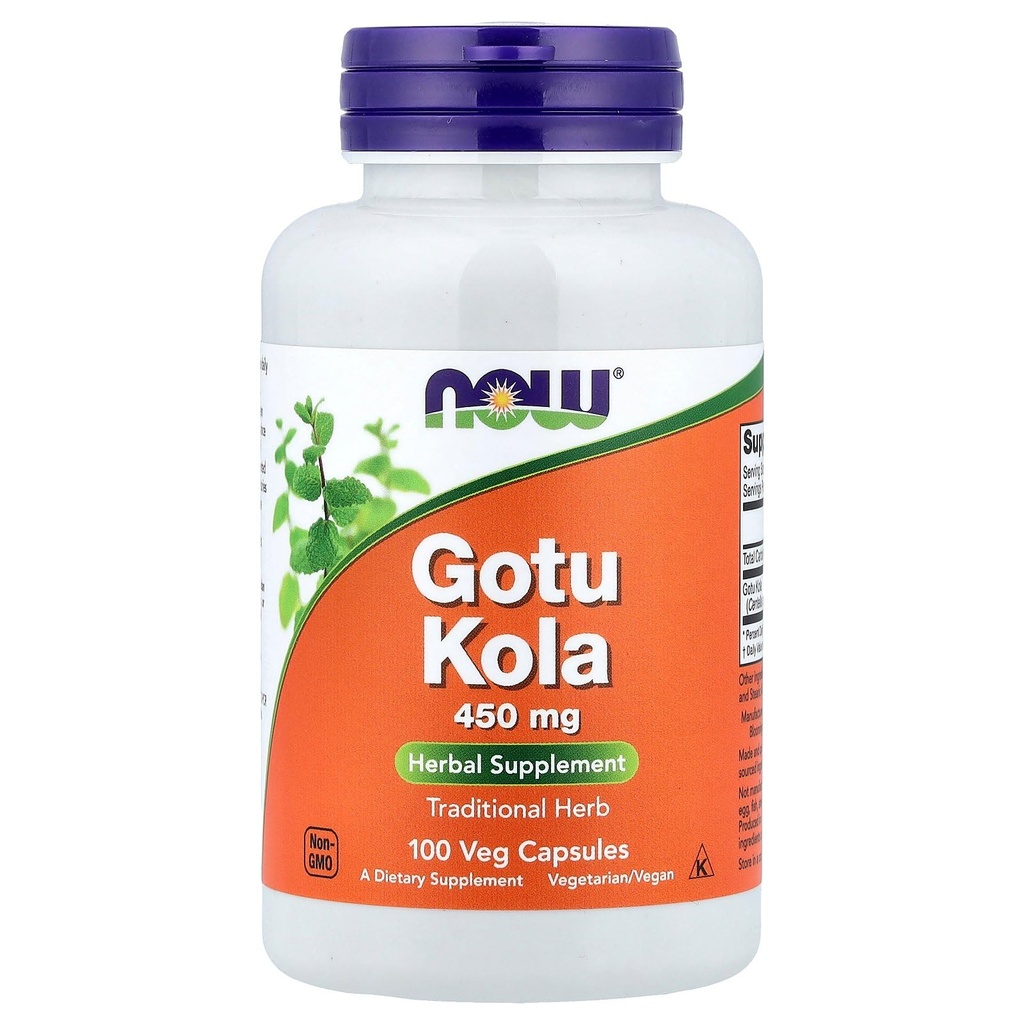 Gotu Kola, 450 mg, 100 今の食品によるキャップ (パック 2)