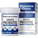 人のための医師の選択肢プロバイオティクス - 70 億 CFU - 8 の緊張 - w/Selenium & Organic Prebiotics - 消化器の健康、微生物、コロン、および免疫の健康をサポート - 上級男性のプロバイオティクス - 30ct