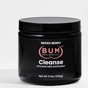 (Bum) サイリウムハスク繊維粉末, ステビアと混合ベリー風味ドリンク, ブロッキング救済のためのコロンクレンジング & 消化の健康, 毎日の溶性繊維サプリメント, 砂糖 & グルテンフリーグルテン, 完全菜食主義者の, 30 サービング