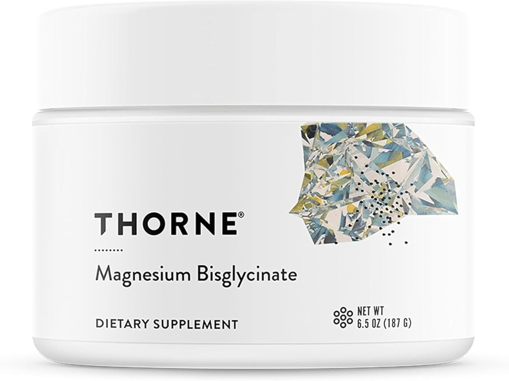 THORNE - マグネシウムBisglycinate - 粉末マグネシウムフォーミュラ - サポート残りの眠り、筋肉弛緩、心の健康、およびMetabolism * - スポーツのために証明されるNSF - 60のサービング - 6.5 Ozジャー