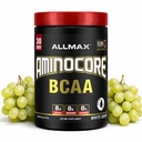 アミノ酸、イントラおよびポストのワークアウトの回復飲み物、グルテンフリー、白いブドウ、315 g の BCAA の粉、8.18 グラム