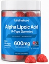 種別 アルファリポ酸グアミー - Neuropathyサプリメント - ビーガン、砂糖フリー、低カロリー600 mg ALAサプリメント - 抗酸化栄養補助食品のための純粋なALAアルファリポ酸600mg