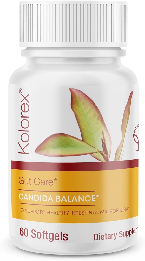 Kolorex Gut の心配 Candida のバランス(進められた Candida の心配) 60ct