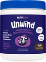 Nutricost Nutrizen PM Unwind Adaptogenic きのこの飲み物(Mocha Flavored) 30 サービング - Reishi、ライオンのマネ、シイタケ、コルディプスが含まれています
