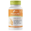 ライフスタイル FiberLifeサプリメント - Konjac、Guar Gum、Xanthan Gum、およびCinnamonとの消化の健康&コレステロールサポートのための溶性繊維 - カナダ製 - 60カプセル(60カプセル(パッケージ1)))