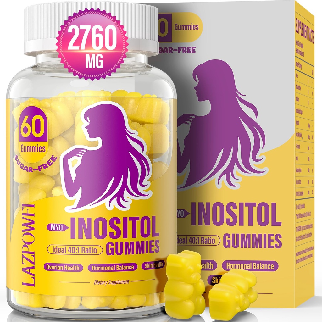 Myo-Inositol&D-Chiro Inositol、ビタミンD3、マグネシウムのGlycinate、Omega-3、 Folate及び亜鉛、Inositolの補足の女性のための月経周期-40:1の比率-30の日の供給