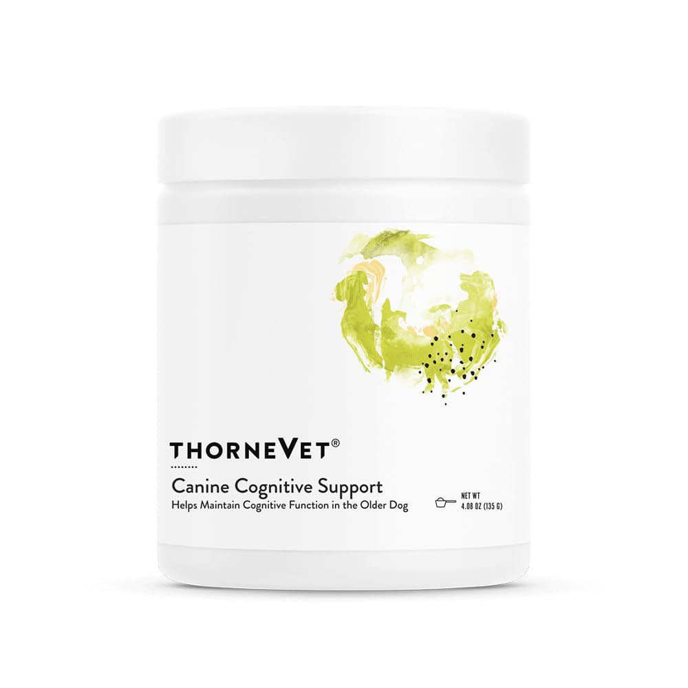 犬のためのThorneVetカンヌ認知サポートパウダー - あなたのシニア犬の脳の健康をサポートするためのBビタミンと抗酸化剤を備えた優れたテイスティング健康サプリメント - 90スクープ