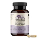TERRA ORIGIN Multi-Symptom Menopause Supplements for Women | 夜の汗、ホットフラッシュと気分のスイングのための月経サポート | DIM、ブラックコホッシュ、ドン・キー、チェストツリーベリー | 60 カプセル