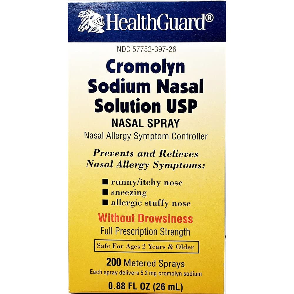 Healthguard Cromolynナトリウム鼻液 - .88 oz, 6 のパック