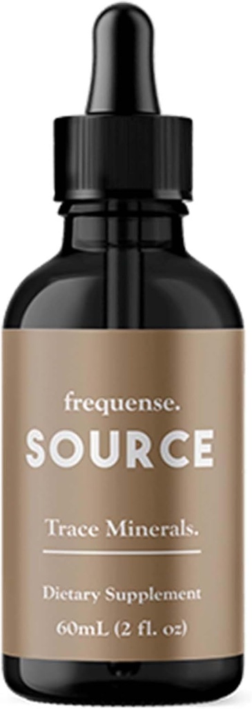 FREQUENSE - ソーストレース鉱物 - 骨の健康、栄養素吸収、皮膚サポート、腸の健康と電解液 - 60 ml