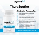 ThyroSoothe - Dr.フォーミュレート甲状腺サポートサプリメント - Hyperthyroidism & Gravesの条件のための自然な式 - Selenium、ビタミンC、全体的な甲状腺の健康のためのレモンバームが含まれています - 30日の供給