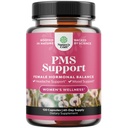 女性のためのPMSサポートサプリメント - 女性のためのホルモンバランス & DIMと月経の不快感, チェストベリー, ブラックコホッシュ & アシュワガンダ - 期間のクランプアイゼ, 更年期ブロッティング, 気分のスイング – 120 Ct