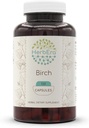 ハーブエラバーチ120カプセル、500mg、バーチ(Betula Pendula)ドライリーフ(120カプセル)で作られた
