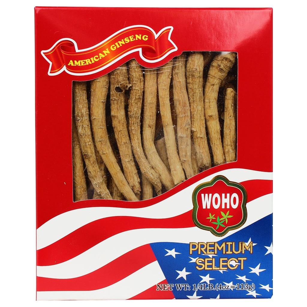 WoohooナチュラルWOHOアメリカンジンセン#104.4ロングスモール#4ozボックス