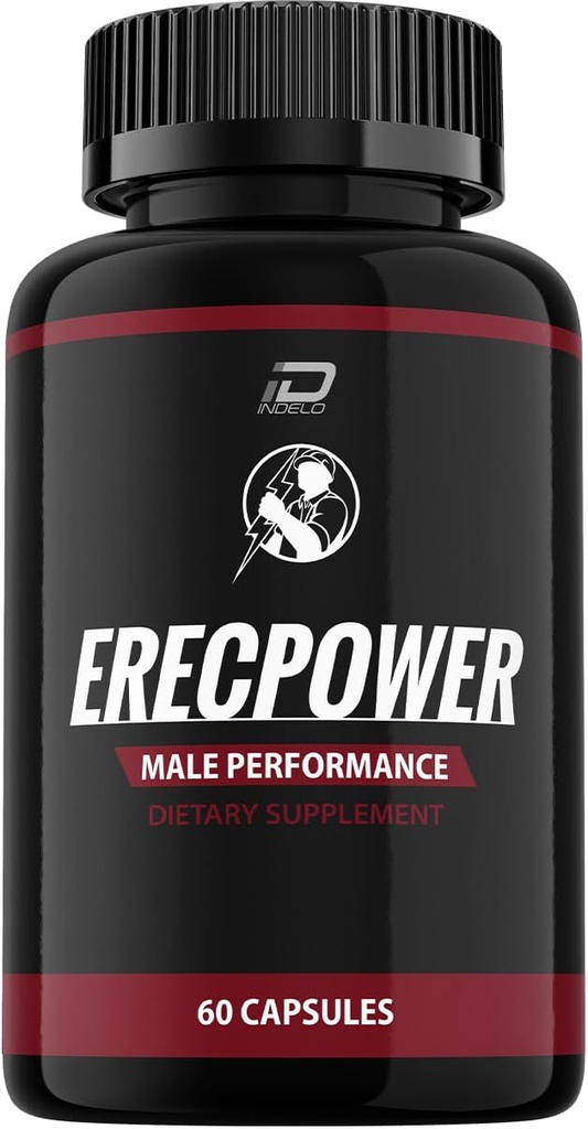 男性のサプリメント、Erecpowerの丸薬、Erecpowerの高度な式、Erecpowerのレビュー、Erecpower24(1パック - 60カプセル)のためのErecpowerカプセル