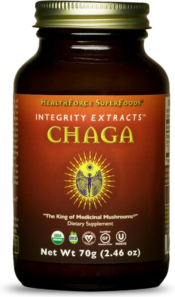 HealthForce SuperFoods Integrity Extracts Chaga - Powder - 70 Grams