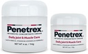 Penetrex Joint & Muscle Therapy Duo - Soothing Relief for Back, Neck, Hands, Feet & Nerves - Rub with Arnica, Vitamin B6 MSM & Boswellia - 2oz, 4oz