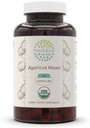 HerbEra Agaricus Blazei USDA Organic 120カプセル | 天然ハーブサプリメント | 認定有機ベジタリアンカプセルと有機アガリクス・ブラゼイ(Agaricus blazei murill) 乾燥マッシュルーム(120カプセル)