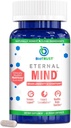 BioTrust Eternal Mind Brain Supplements for Memory & Focus - Sharpen Mental Agility, Recall & Concentration with Age - Clinically Studied Supplement for Longevity & Cognition - 30 Servings