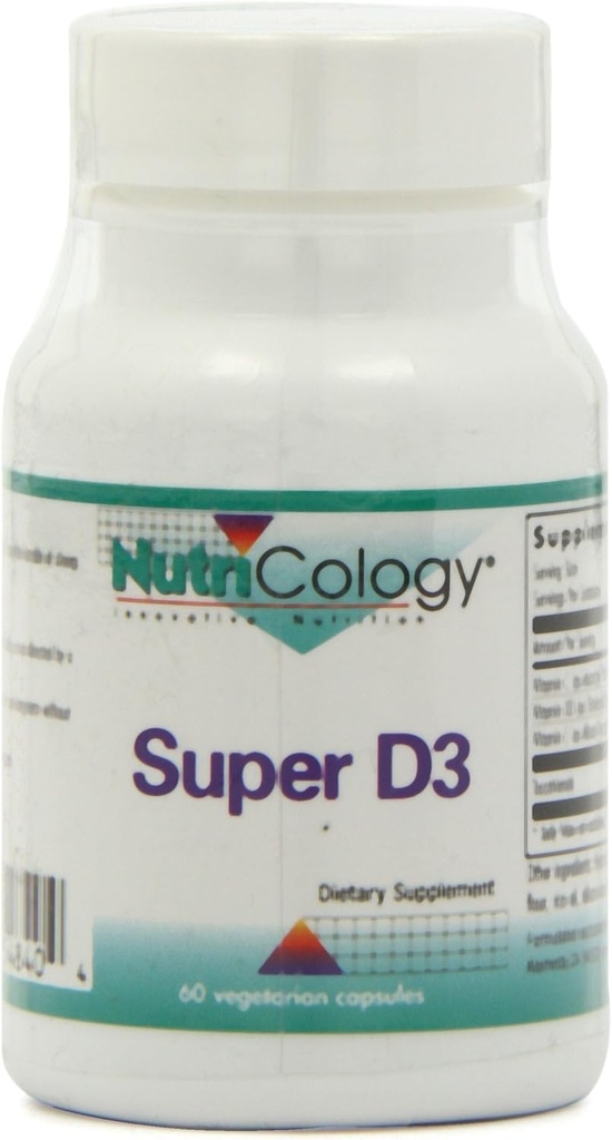 Nutricologyの極度のD3の食事療法の補足-骨及び免疫サポート、C及びEの菜食主義的なカプセル、グルテンフリー- 60の計算