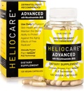 He-lioc-a-re Adv-ANC-ed Niacin B3 サプリメント: フェルナンブロック PLE エキス 240 mg パー サービング - 皮膚細胞の健康をサポート W/抗酸化豊富なビタミン B3 Niacin 500 mg - 120 ビーガンカプセル