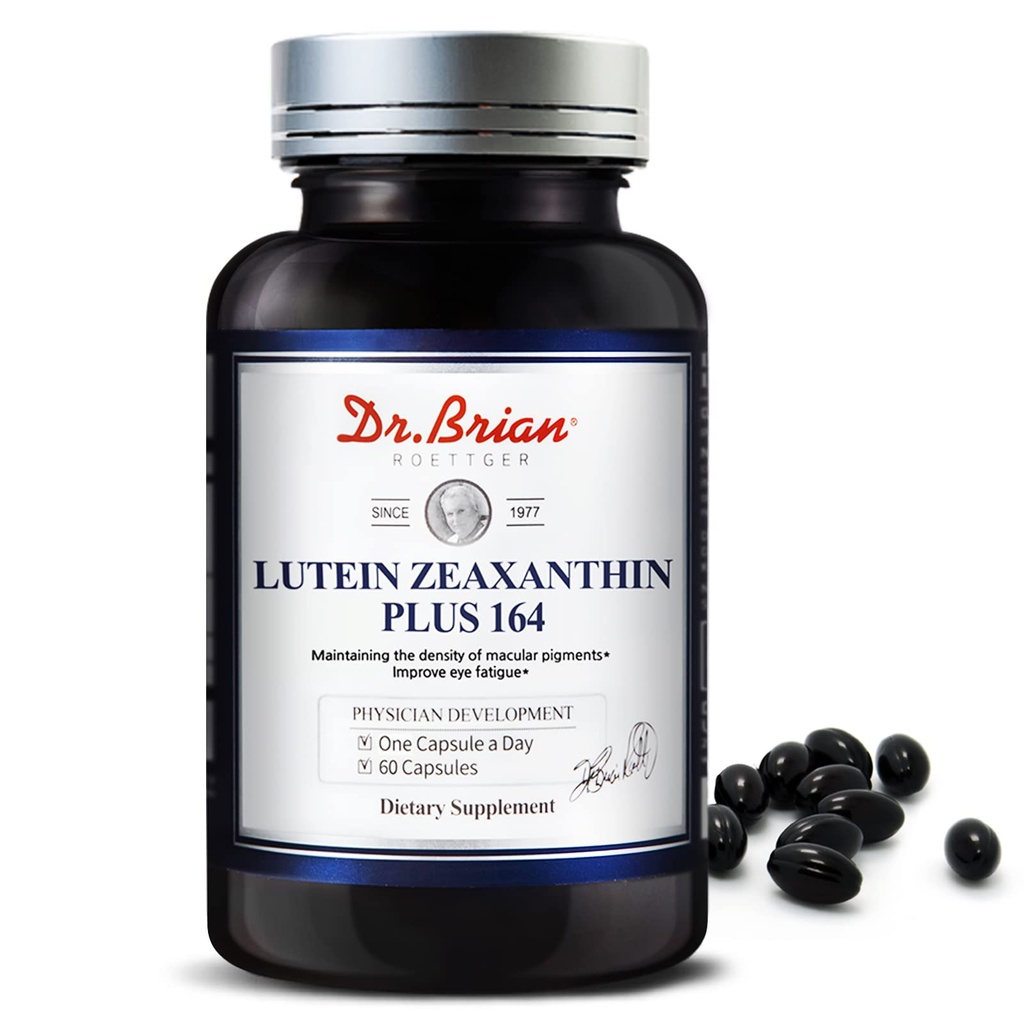 Dr. Brian LuteinおよびZeaxanthinの補足、目のビタミンのMacularの再生は乾燥した目の健康の視野、60のカプセルのために非GMO、グルテンフリーを補います