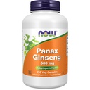 NOW食品サプリメント、Panax Ginseng(ルート)500mg、適応性ハーブ*、250ベジーカプセル