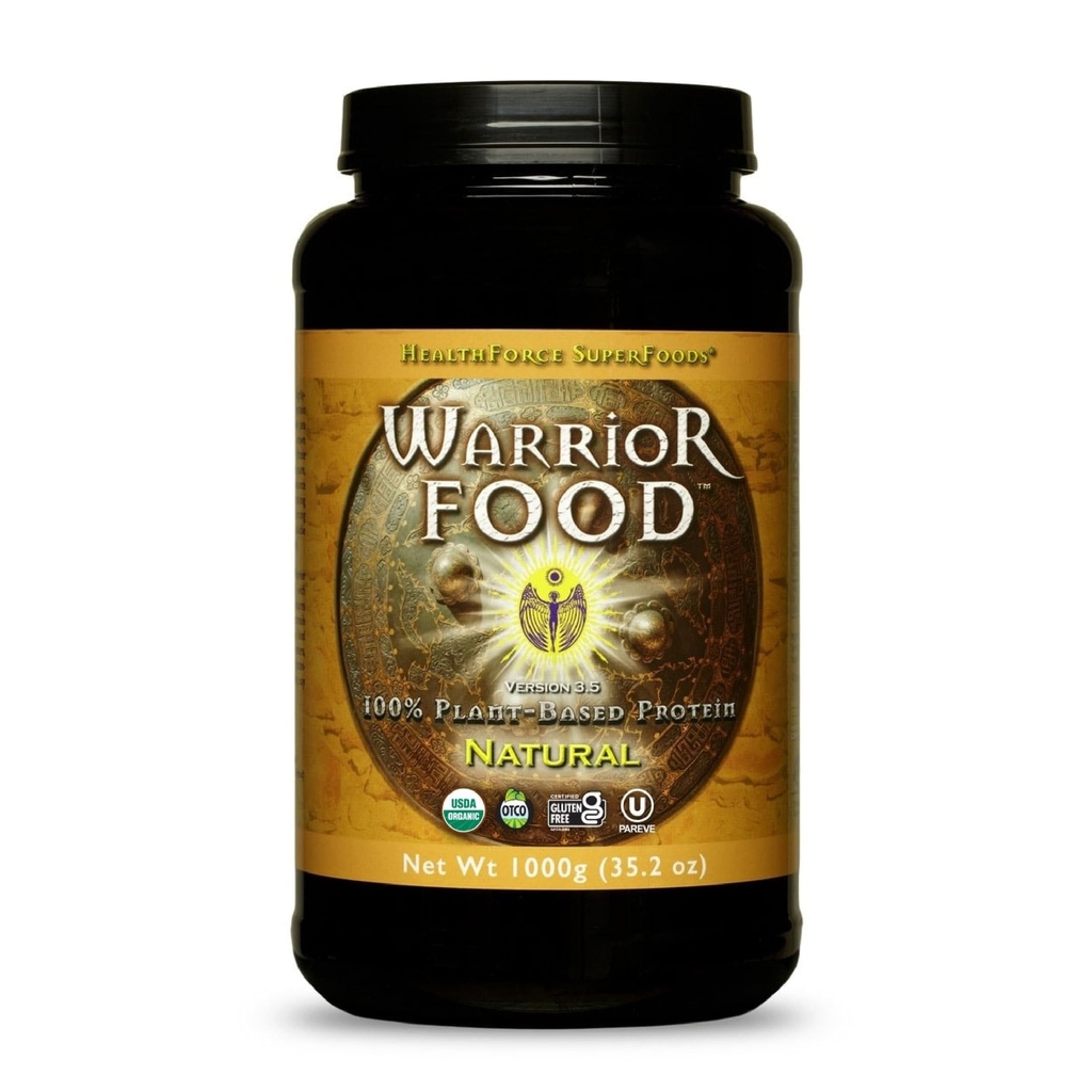 HEALTHFORCEの極度の食糧戦士の食糧Protienの粉-自然な味- 1000のグラム