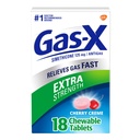 Dulcolax一晩の救助のLaxativeのタブレット、Bisacodyl 5 mg、50の計算及びガスXの余分強さのChewableガス救助のタブレット、シメチコン125のmgのチェリーの味- 18の計算