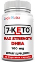 7 Keto 100 mg 60 capsules per bottle