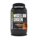 NutraBioのカゼインの蛋白質の粉、Micellar Casienの粉、25g遅い消化蛋白質、助けは完全、一晩筋肉回復及び成長、BCAA及びEAAのグルテンフリー、大豆自由に、2lbのチョコレートを維持します