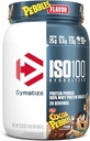 Dymatize x Cocoaの小石ISO100の乳清蛋白質の粉の隔離剤、蛋白質の25g、20のサービング、5.5g BCAAs、120 Cal。、グルテンフリー、1g脂肪、1g砂糖、2g Carb