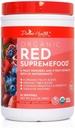 Divine Health Organic Red Supremefood® | 10 オーガニックフルーツ + プロバイオティクス、酵素、ハーブ、繊維、抗酸化剤 | 非GMO ベリー風味のブレンド | (180g)