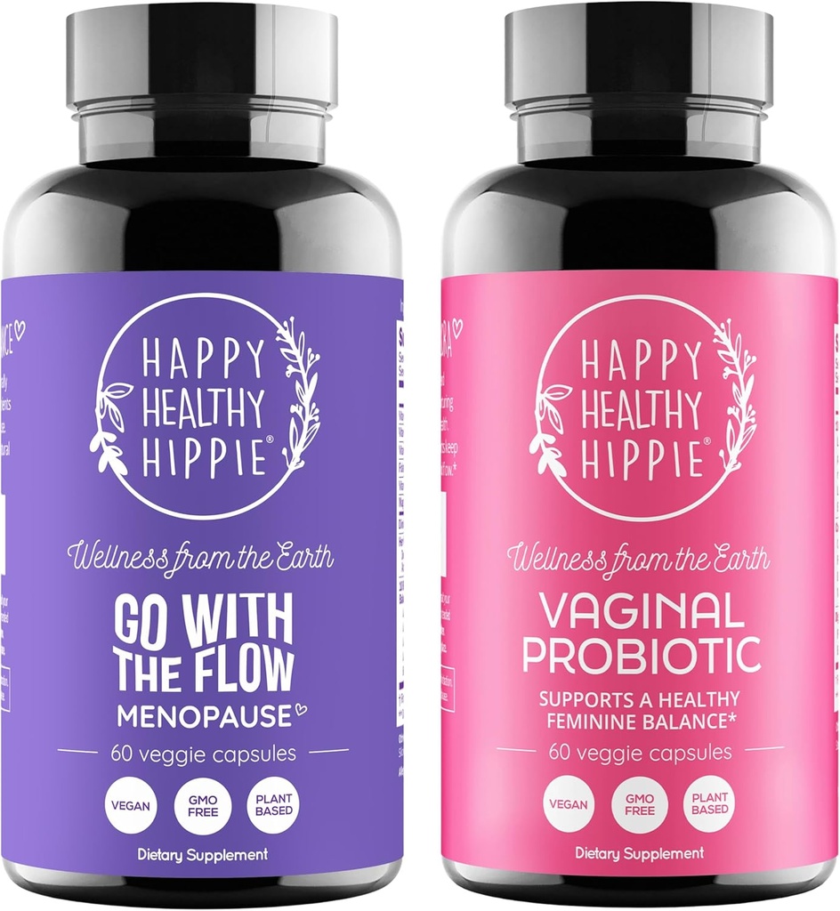 女性のための幸せな健康なHippie腟のプロバイオティクスは及び流れの月経閉止したサポートと行きます