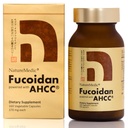 高純度有機メカブ・モズク・アガリカス 1本入り AHCC® ブラウン・シーイード・イミュニティ・サプリメントを搭載したフコイダン ボトル - 160 国産野菜カプセル