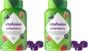 Vitafusion Elderberry Gummy Vitamins、90ct Elderberry Gummy Vitamins、Chewables、90カウント(パッケージ2)