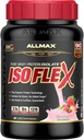 ALLMAXの栄養ISOFLEX Whey Protein Isolate、Strawberry - 2 lb - 27 グラムのタンパク質 Per Scoop - ゼロファット&シュガー - 99% ラクトースフリー - グルテンフリー&大豆無料 - 約30 サービング