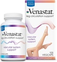 Body Gold Venastat - Leg Vein Support Supplements, Circulation Supplements with Horse Chestnut & Diosmin for Men & Women, Healthy Blood Flow - 105 Veggie Capsules