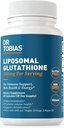 Dr. Tobias Liposomal Glutathione, 500mg/サービング - 非常にBioavailable Glutathioneサプリメント, エネルギーをサポート, 皮膚 & 免疫の健康 - ビーガン, グルテンフリー, 非GMO, 60カプセル, 30 サービング