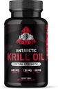 Omega-3s EPA、DHA、AstaxanthinおよびPhospholipids 60のSoftgelsのAntarctic Krillオイル1000のmg