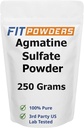 Agmatine Sulfate Powder 250 Grams (Multiple Sizes) Strength and Pump (Nitric Oxide) 100% Pure Agmatine Powder, Vegan, Gluten-Free