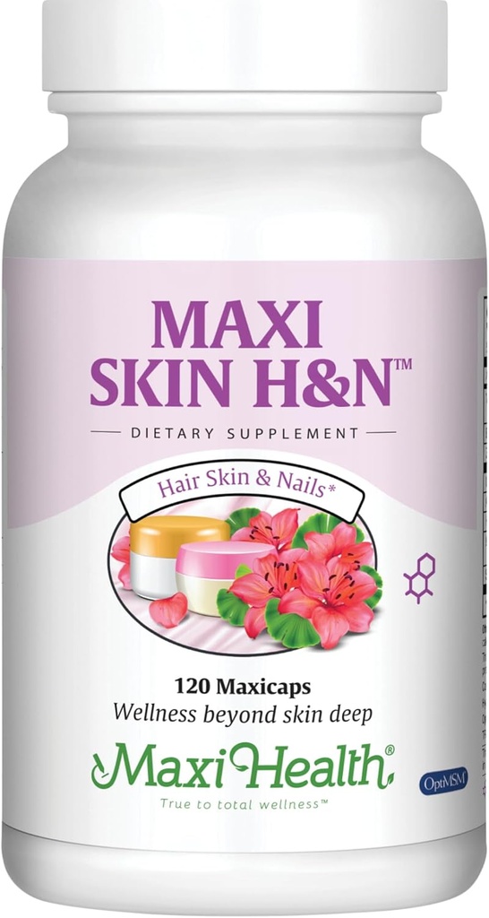 Hair Skin and Nails Vitamins for Women and Men with Hyaluronic Acid, Biotin, Vitamin A, Probiotics - Hair Vitamins for Hair Loss & Growth Supplement to Support Body Collagen, 120 Caps